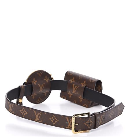 lv multi pocket belt|Louis Vuitton Brown Monogram Coated Canvas Daily Multi .